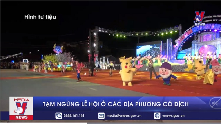 Đề nghị tạm ngừng lễ hội ở các địa phương có dịch