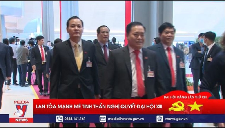 Lan tỏa mạnh mẽ tinh thần Nghị quyết Đại hội XIII