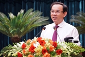 Ủy viên Bộ Chính trị, Bí thư Thành ủy TP HCM Nguyễn Văn Nên Bảo vệ pháp luật để an dân, phát triển