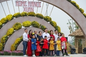 Rực rỡ sắc hoa Home Hanoi Xuan 2021