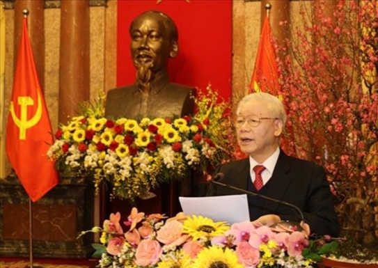 Tổng Bí thư, Chủ tịch nước chúc Tết đồng bào, chiến sĩ cả nước