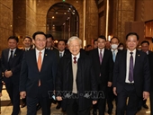 Tổng Bí thư, Chủ tịch nước thăm, chúc Tết Đảng bộ, chính quyền và nhân dân TP Hà Nội
