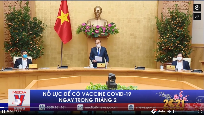 Nỗ lực để có vaccine COVID-19 ngay trong tháng 2