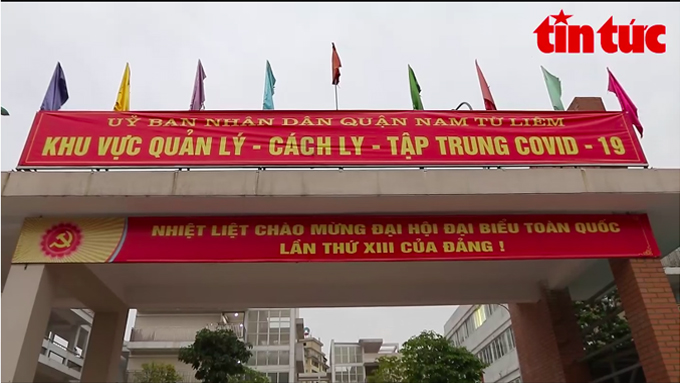 Dỡ bỏ cách ly Trường Tiểu học Xuân Phương