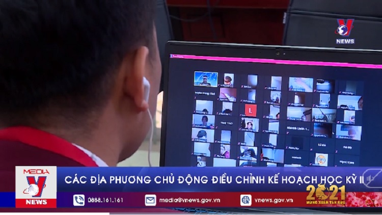 Các địa phương chủ động điều chỉnh kế hoạch học kỳ II