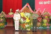 Công bố quyết định điều động Giám đốc Công an tỉnh Đắk Lắk