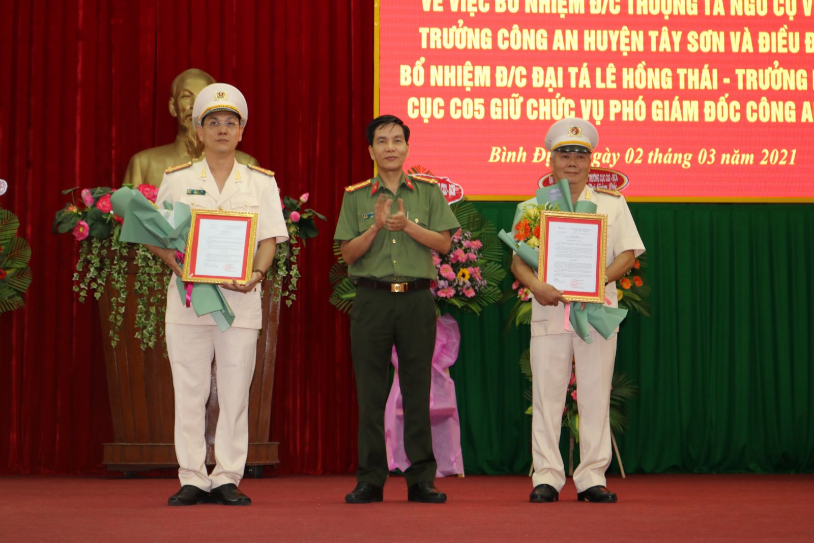 Trưởng phòng Cục C05 Bộ Công an giữ chức Phó Giám đốc Công an tỉnh Bình Định