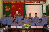 Cụm thi đua số 3 VKSND tỉnh Tiền Giang phát động, ký kết giao ước thi đua
