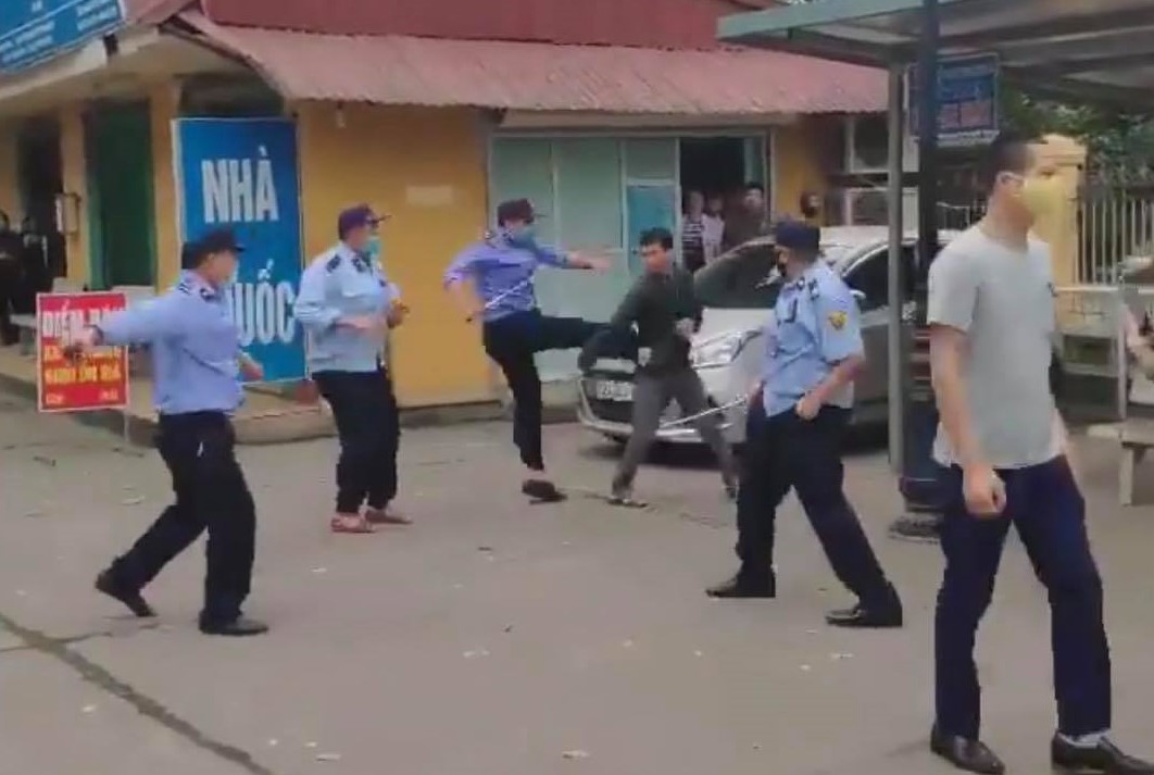 Nhóm nhân viên bảo vệ ẩu đả với người dân trong bệnh viện