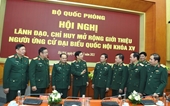 Quốc hội khóa XV có 33 đại biểu quân đội