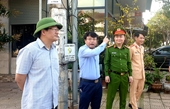 Sau phản ánh của Báo BVPL Bí thư Thành ủy Hà Tĩnh trực tiếp kiểm tra, chỉ đạo khắc phục tại hiện trường