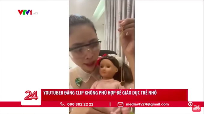 Youtuber đăng clip không phù hợp để giáo dục trẻ nhỏ