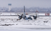Máy bay vận tải quân sự rơi ở Kazakhstan 6 người thương vong