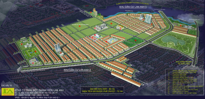 Công ty Lan Anh thông báo giá đất năm 2021 tại dự án Lan Anh 2 và Lan Anh 5
