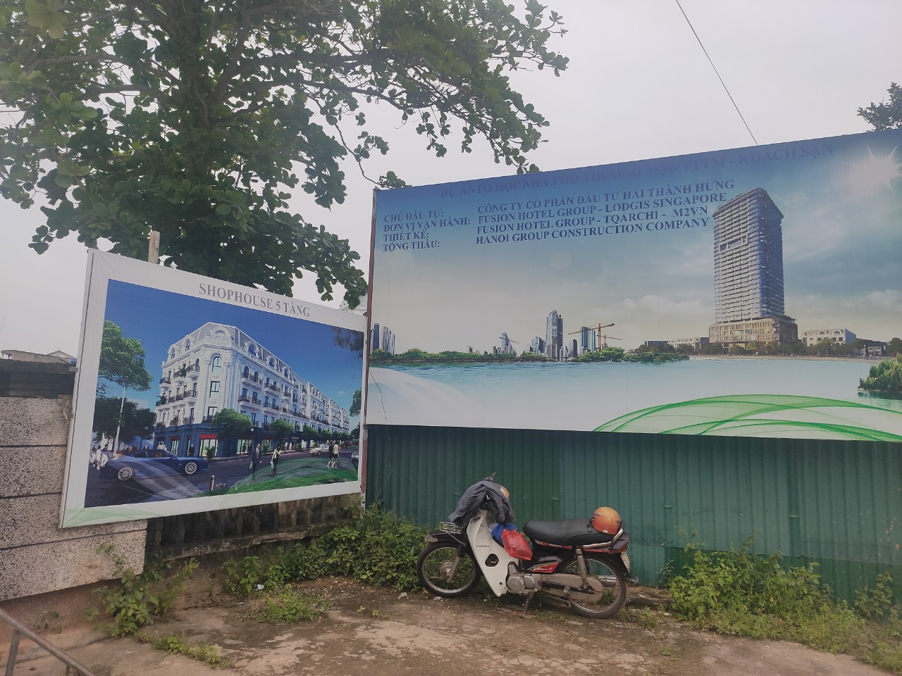 Tổ hợp Nhà phố thương mại Shophouse, chưa được giao đất đã ồ ạt thi công