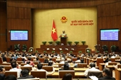 446 đại biểu tán thành thông qua Nghị quyết về việc miễn nhiệm Thủ tướng Chính phủ