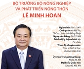 Bộ trưởng Bộ Nông nghiệp và phát triển nông thôn Lê Minh Hoan