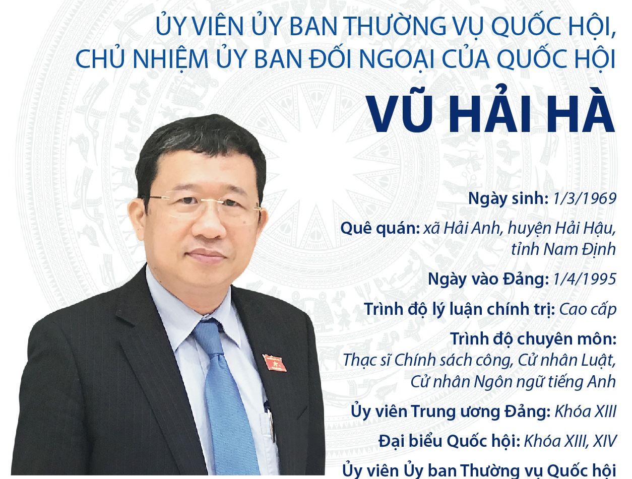 Chủ nhiệm Ủy ban Đối ngoại của Quốc hội Vũ Hải Hà