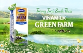 Vinamilk ra mắt sữa tươi Green Fram từ trang trại sinh thái