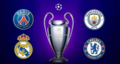 PSG đụng độ Man City, Real Madrid đại chiến Chelsea ở bán kết
