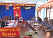 VKSND huyện Chư Pưh công bố dự thảo Kết luận kiểm tra nghiệp vụ