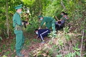 Điện Biên Phát hiện 13 người Trung Quốc đang trên đường trốn sang Lào