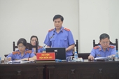Đại diện Viện kiểm sát đề nghị mức án 10-11 năm tù đối với cựu Bộ trưởng Vũ Huy Hoàng