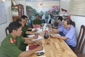 VKSND huyện Krông Nô trực tiếp kiểm sát tại cơ quan Cảnh sát điều tra