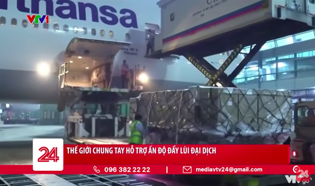 Thế giới chung tay hỗ trợ Ấn Độ đẩy lùi đại dịch