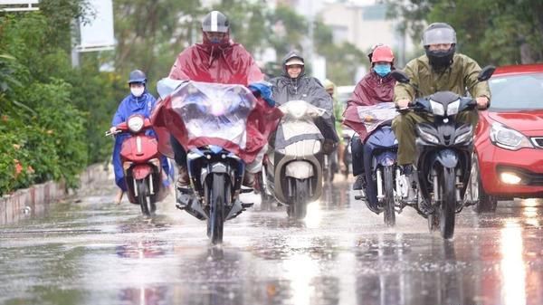 Miền Bắc ngày nắng, chiều tối mưa rào và dông