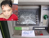 Đã bắt được nghi phạm đập phá hàng loạt trụ ATM