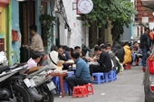 Từ 17h ngày 3 5, Hà Nội dừng các hoạt động quán trà đá, cà phê, quán ăn vỉa hè