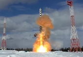 Nga lên lịch ba vụ phóng thử siêu tên lửa Sarmat trong năm nay