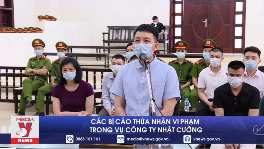 Các bị cáo thừa nhận vi phạm trong vụ Công ty Nhật Cường