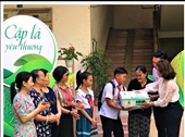 Vinamilk cùng cặp lá yêu thương tiếp sức đến trường cho trẻ em tỉnh Ninh Bình