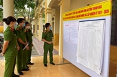 Hơn 700 cử tri đặc biệt ở Trại tạm giam Công an tỉnh Thanh Hoá