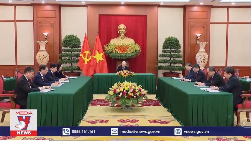 Tổng Bí thư điện đàm với Bí thư thứ nhất Đảng Cộng sản Cuba