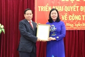 Bộ Chính trị chỉ định Phó Bí thư Tỉnh ủy Đắk Nông