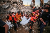 Israel tấn công trại tỵ nạn ở Gaza, 8 trẻ em và 2 phụ nữ thiệt mạng