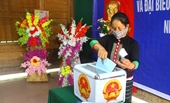Cử tri miền núi Nghệ An gửi trọn niềm tin trong từng lá phiếu