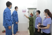 Kiểm sát hoạt động bầu cử tại Trại tạm giam Công an tỉnh Nam Định