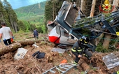 Rơi cabin cáp treo ở Ý, 14 người thiệt mạng