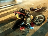 Bé trai 13 tuổi điều khiển xe máy đi học nghề, tử nạn trên đường