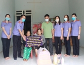 VKSND tỉnh Bình Phước nhận hỗ trợ 2 gia đình có hoàn cảnh đặc biệt khó khăn