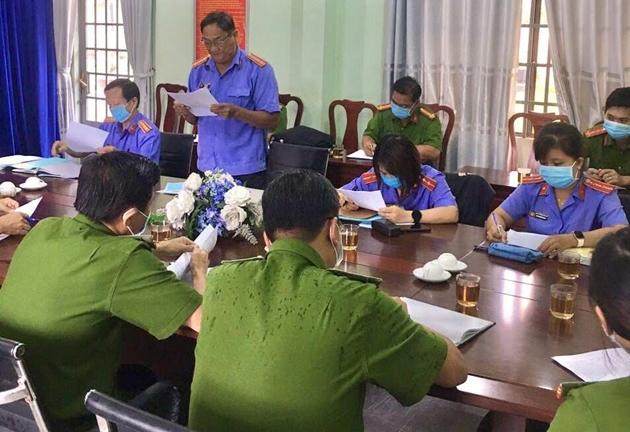 VKSND tỉnh Bình Dương trực tiếp kiểm sát công tác tạm giữ, tạm giam và thi hành án