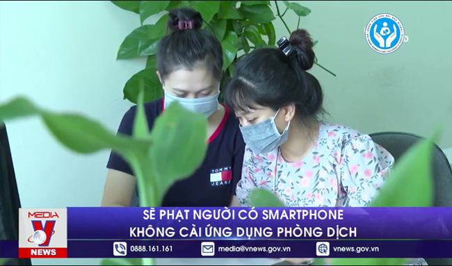 Sẽ phạt người dùng smartphone nhưng không cài ứng dụng phòng dịch