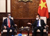 Chủ tịch nước Nguyễn Xuân Phúc tiếp Đại sứ Liên minh châu Âu tại Việt Nam