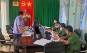 Kiểm sát trực tiếp tại Trại tạm giam Công an tỉnh Đắk Nông