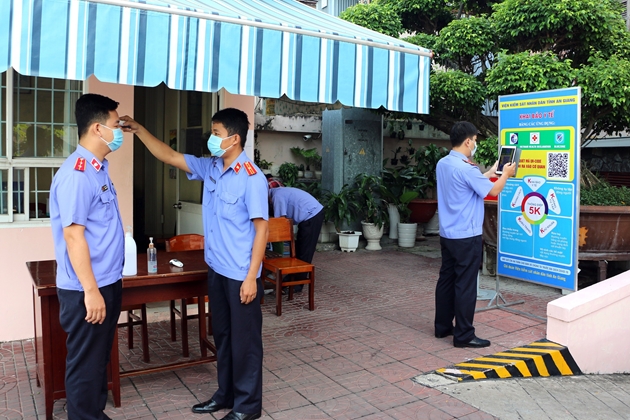 VKSND tỉnh An Giang tăng cường các biện pháp phòng, chống dịch COVID-19