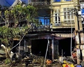 Cháy nhà 4 tầng ở Quảng Ninh, một người tử vong